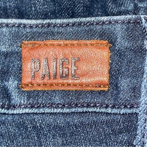 Paige Mid-Rise Kylie Crop With Rolled Up Hem Jeans - Picture 10 of 16